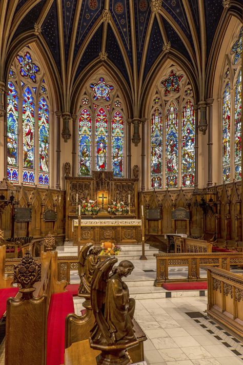 https://flic.kr/p/hiAhvU | Saint George Anglican Heritage Church, Montreal Church Aesthetic, Houses Of The Holy, Stained Glass Church, Church Pictures, Gothic Cathedrals, Cathedral Architecture, Anglican Church, Sacred Architecture, Church Windows