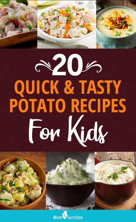 Quick And Easy Potato Recipes, Boiled Potato Recipes, Potato Recipe For Kids, Tasty Potato Recipes, Types Of Potatoes, Recipe For Kids, Healthy Potato Recipes, Easy Potato Recipes, Recipes For Kids