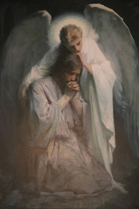 by Carl Bloch Rennaissance Art, Ange Demon, Jesus Painting, Angel Painting, Biblical Art, Jesus Art, Historical Art, Catholic Art, Ethereal Art