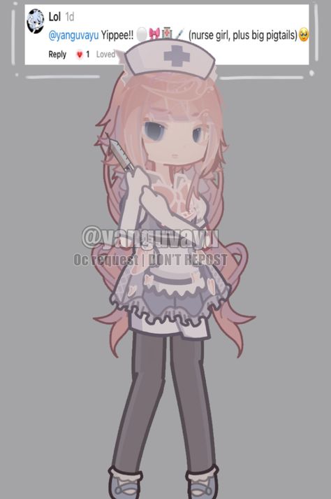 I’ve had three people request nurses idk whats up rn but i’ll do it | @X0X0Ops if you want the code please reach out to me :33 Nurse Oc, Gacha Designs, Nurse Outfit, Nurse Hairstyles, Gacha Art, Reach Out To Me, Gacha Ocs, Cute Nurse, Club Outfit