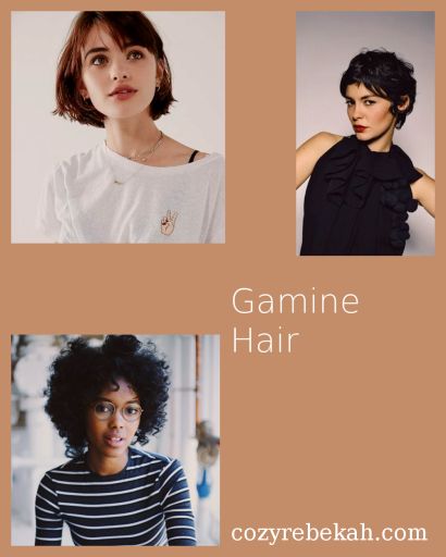 Hair Cuts, Styles, and Colors for the Body Types – Cozy Rebekah Gamine Hair, Soft Hair Color, Gamine Body Type, Subtle Hair Color, Soft Gamine Style, Dramatic Gamine, Kibbe Gamine, Wavy Hair Styles, Unnatural Hair Color