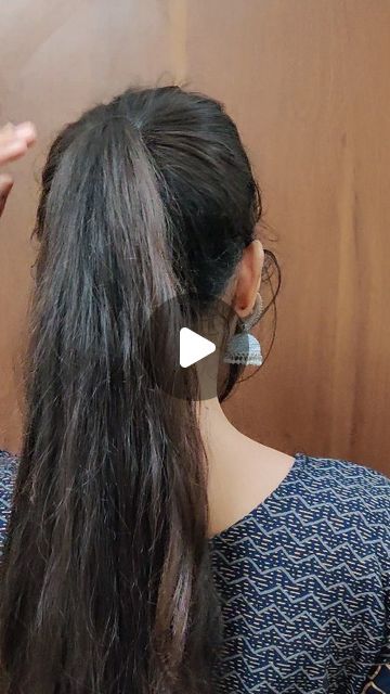 it's_Like_Me on Instagram: "Try This Easy Donut Juda Hairstyle 🤩" Updo For Long Hair Easy, How To Use A Hair Donut, Hair Donut Styles, Donut Hairstyles, Diy Hair Donut, Long Hair Easy Updo, Easy Hair Buns, Easy Hair Updos For Beginners, Bun Hairstyles For Wedding