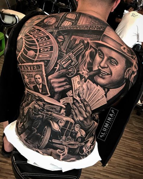 Chicano Tattoos Gangsters, Tattoo Gangster, Mafia Tattoo, Christus Tattoo, Blitz Tattoo, Tattoo Mafia, Gangster Tattoo, Art Chicano, Chicano Tattoos Sleeve