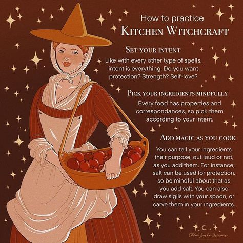 Witchcraft Kitchen, Kitchen Witchcraft, Types Of Witchcraft, Cottage Witch, Making Bread, Eclectic Witch, Moon Witch, Sigil Magic, Witch Spell Book