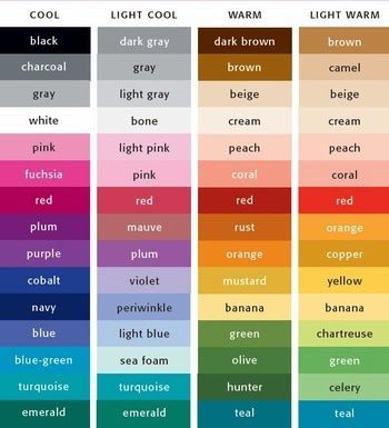 List of Cool & Warm Colors Vocabulary English, Andermatt, Hiasan Bilik, Soyut Sanat Tabloları, Buku Skrap, Color Grouping, Color Analysis, Colour Board, Winter Colors