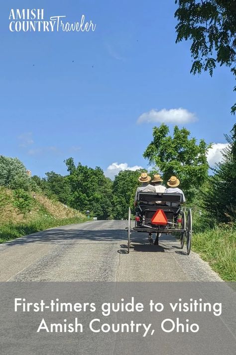 Planning a trip to Amish Country, Ohio - Guide for those planning their first trip to Holmes County, Ohio and surrounding areas. Things to consider before visiting the world's largest Amish settlement. Winesburg Ohio, Amish Ohio Road Trips, Ohio Amish Country Road Trips, Amish Town, Ohio Getaways, Millersburg Ohio, Amish Country Pa, Sisters Trip, Ohio Destinations