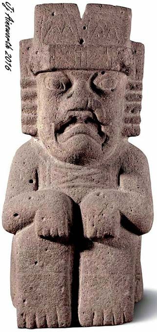 Olmec God IV - Rain (Water) God. Ancient Mexico, Easy Sculpture, Ancient Tomb, Turned Art, Concrete Ideas, Ancient Mayan, Sculpture Ideas, Ancient Origins, Concrete Art