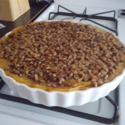 Squash Casserole with Crunchy Pecan Topping - Allrecipes.com Acorn Squash Casserole, Butternut Squash Casserole, Pecan Topping, Baked Squash, Squash Casserole, Crunchy Pecans, Acorn Squash, Sweet Potato Casserole, Winter Squash