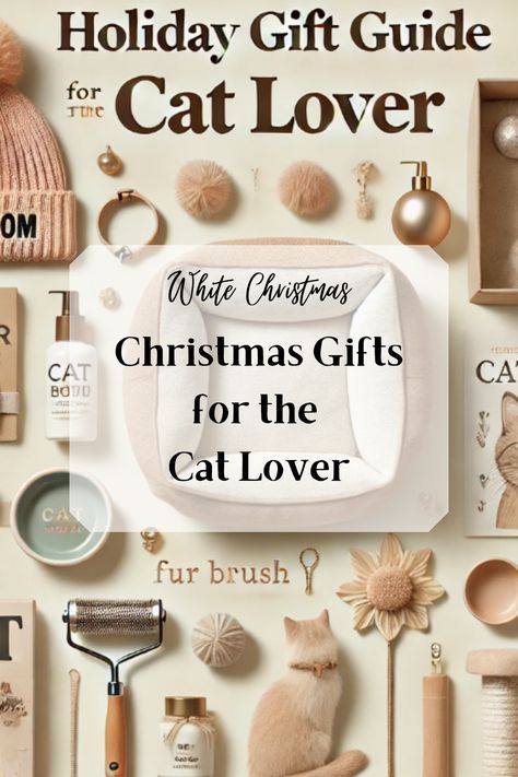 Holiday Gift Guide for Cat Lovers, cat mom, cat dad, pet gift guide Christmas Presents For Cats, Hello Holidays, Gifts For Cats, Personalized Cat Gifts, Gift Ideas For Cat Lovers, Hello Holiday, Cat Christmas Gift, Luxury Cat, Cat Post