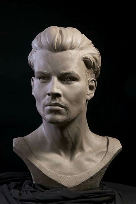 Philippe faraut Philippe Faraut, Head Anatomy, Web Design Blog, Sculpture Head, Human Sculpture, Digital Sculpture, Web Design Resources, Portrait Sculpture, Sculpting Clay