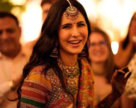 All Photos From Vicky Kaushal Katrina Kaif Wedding | WedMeGood Big Indian Wedding, Vicky Kaushal, Celebrity Bride, Mehendi Outfits, Sabyasachi Lehenga, Marriage Photos, Patch Work Blouse, Bollywood Wedding, Akshay Kumar