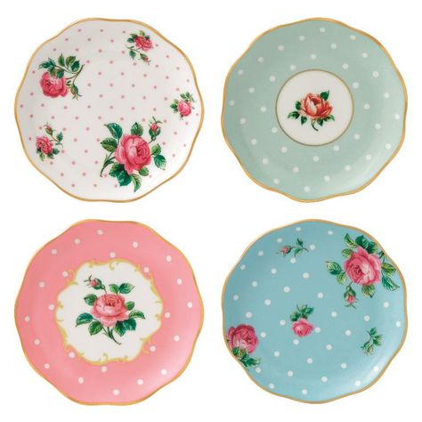 . Accessoires Barbie, Floral China, Miniature Plates, Dollhouse Printables, Miniature Printables, Mini Plate, China Dishes, Dessert Cake, Gerson