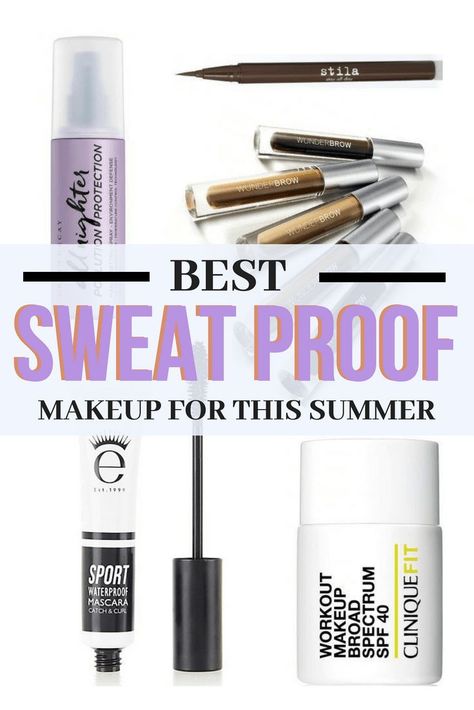 Best makeup for you this summer #summer #makeup #sweatproof #beauty Workout Makeup, Makeup For Summer, Sweat Proof Makeup, Wedding Acrylic Nails, Makeup Shades, Fall Makeup Looks, Makeup Tips For Beginners, Skin Secrets, Make Makeup