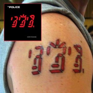 The Police - Ghost in the Machine album cover tat The Police Tattoo Band, Ghost In The Machine Tattoo, Police Tattoo, The Police Band, Slot Machine Cake, Ghost In The Machine, Slot Machine Party, Healthy Cat Treats, Health Care Services