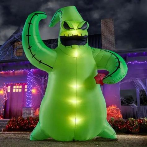 From the 12-foot giant skeleton to Haunted Mansion and Nightmare Before Christmas inflatables, here's all the best Halloween stuff at Home Depot for 2022. Home Depot Halloween, Giant Skeleton, Nightmare Before Christmas Characters, What Is Halloween, Ghost White, Scary Games, Halloween Inflatables, Christmas Inflatables, Halloween Banner