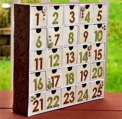 hybrid projects Wood Advent Calendar, Advent Calendar Boxes, Wooden Advent Calendar, Holiday Countdown, Cubbies, Wood Boxes, Advent Calendar, Advent, Digital Scrapbooking