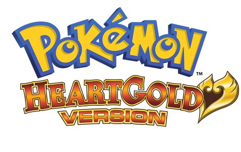 HeartGold Logo Pokémon Heartgold, Pokemon Heart, Pokemon Logo, Pokemon Heart Gold, Logo Character, Gold Pokemon, Wild Pokemon, Gym Leaders, Music Channel