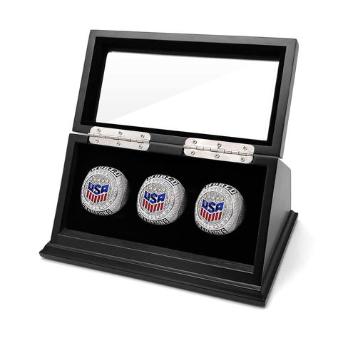 Championship Ring Display, Ring Display Case, Classic Display, Tea Chest, Glass Display Case, Showroom Display, Ring Display, Big Ring, Coin Display