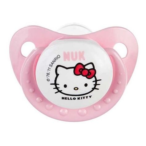 Nuk FC Orthodontic Pacifier Hello Kitty ❤ liked on Polyvore featuring pacifiers Hello Kitty Appliances, Baby Boy Knitting Patterns Free, Orthodontic Pacifier, Hello Kitty Baby, Baby Boy Knitting Patterns, Baby Life Hacks, Barbie Party, Anime Dancer, Baby Pacifier