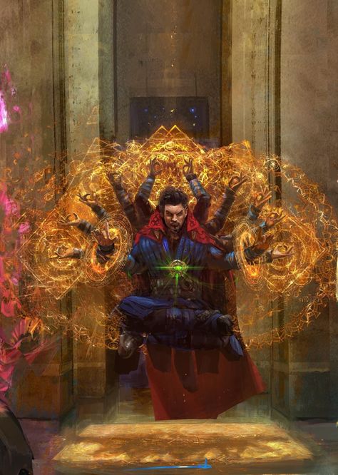 Doctor Strange Comic, Doctor Strange Art, Teen Titans Love, Marvel Art Drawings, Marvel Concept Art, Sanctum Sanctorum, Marvel Superheroes Art, Online Scrapbook, Doctor Strange Marvel