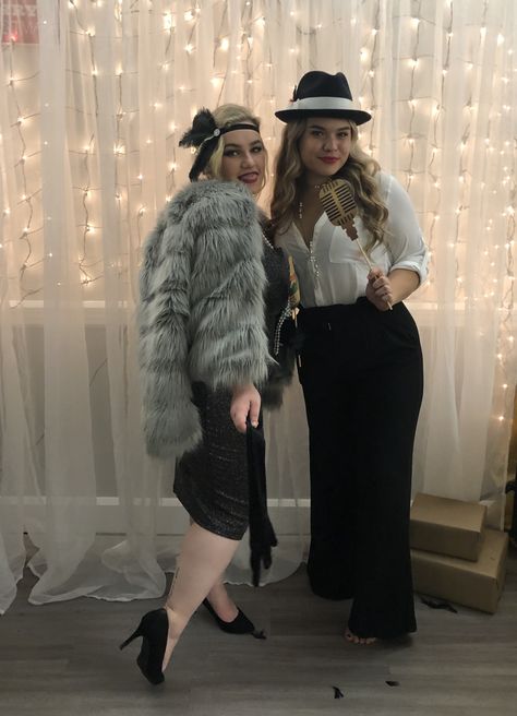 DIY 1920s/ Great Gatsby Party Outfits 20s Outfits Women Gatsby, Greatgatsbyparty Outfit, Gatsby Winter Outfit, Easy 1920s Outfit, 20s Outfits Women Party, Great Gatsby Diy Outfit, Great Gatsby Womens Outfit, 1920s Outfit Ideas Party, Diy Roaring 20s Costume