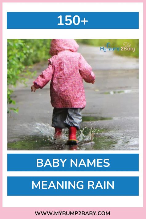 150+ Baby Names Meaning Rain. Names Meaning Rain, Rain Names, Baby Names Meaning, Rain Baby, Names Meaning, Rainbow Names, Cute Nicknames, Fantasy Names, Forest Girl