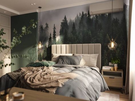 Rustic Bed Design, Sleeping Room Design, Simple Bed Designs, Bed Interior, Minimalist Bed, Bunk Bed Designs, Bedding Inspiration, Bed Design Modern, Bedroom Green