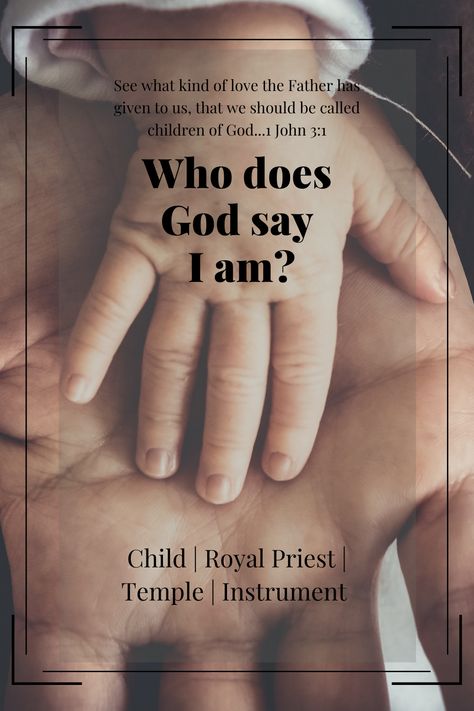 Who does God say I am? Verses About Fear, He Loves Us, Isaiah 61, God Made Me, Relationship With God, Christian Pictures, Blessed Quotes, God Says, How He Loves Us