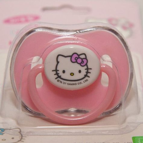 Hello Kitty Baby Clothes, Hello Kitty Nursery, Hello Kitty Baby, Kitty Baby, Pink Hello Kitty, Mia 3, Hello Kitty Items, Hello Baby, Baby Pacifier