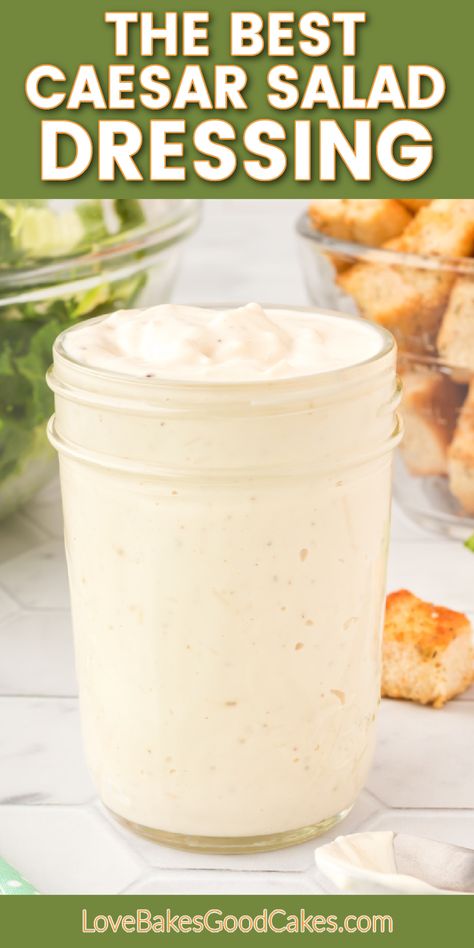 Caesar Salad Dressing Easy Dressing Recipe, Homemade Caesar Salad, Caesar Salad Dressing Recipe, Caesar Dressing Recipe, Homemade Caesar Salad Dressing, Homemade Caesar, Classic Caesar Salad, Salad Dressing Recipe, Caesar Salad Dressing