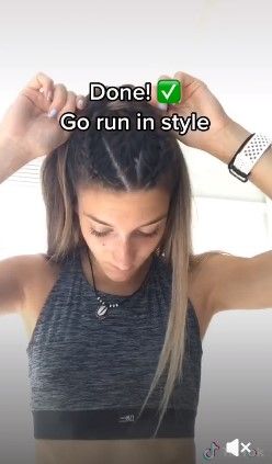 izzywildgoose - Runner Hairstyle #7 Running Hairstyles No Braids, Hairstyle For Runners, Runner Hairstyles Easy, Marathon Hairstyles Running, Running Hairstyles Runners, Marathon Hairstyles, Hairstyles For Runners, Runner Hairstyles, Running Hairstyles