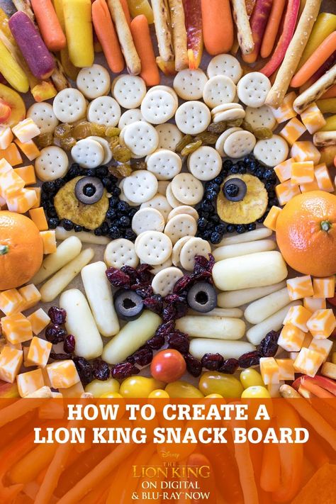 Lion King Charcuterie Board, Snack Board For Kids, Halloween Snack Board, Birthday Charcuterie, Superbowl Ideas, Themed Nights, Low Fat Snacks, Healthy Halloween Snacks, Halloween Snack