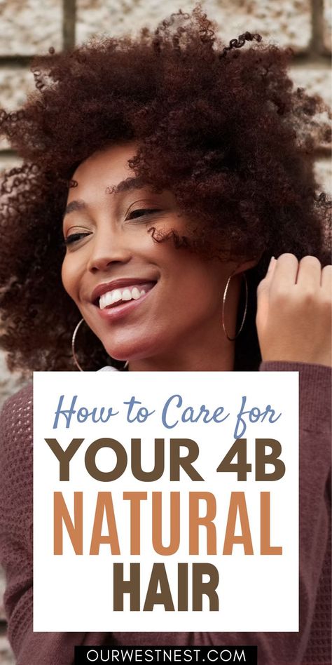 Here are the best tips for natural hair to maintain your 4B curls. I share how to determine your hair type, an easy natural hair care routine and natural hair care products. I even share a video showing you exactly how I style my 4B hair to define my curls. These are the best natural hairstyle tips for black women! Natural 4b Hair, 4b Curls, 4b Hair Type, Natural Curls Black, Grey Hair Braids, Tips For Black Women, 4b Natural Hair, 4a Natural Hair, Natural Hair Care Routine