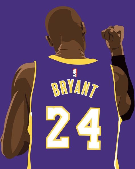 Kobe Bryant Drawing Easy, Kobe Bryant Animated, Kobe Bryant Drawing, Kobe Art, Kobe Bryant 8, Nike Art, Nba Pictures, Case Ideas, Dope Cartoon Art