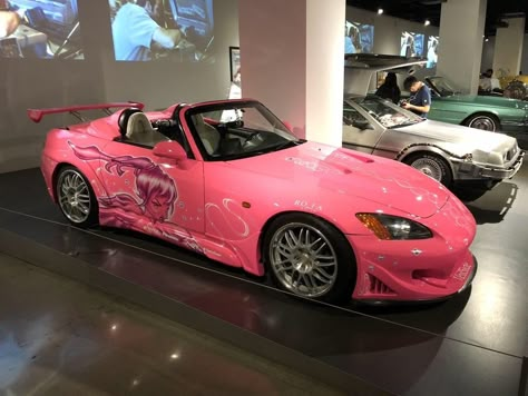 suki’s car from 2 fast 2 furious Honda 2000, Fast N Furious, 2 Fast 2 Furious, Fast 2 Furious, Tokyo Drift Cars, Pink Cars, Devon Aoki, Jdm Wallpaper, Tokyo Drift