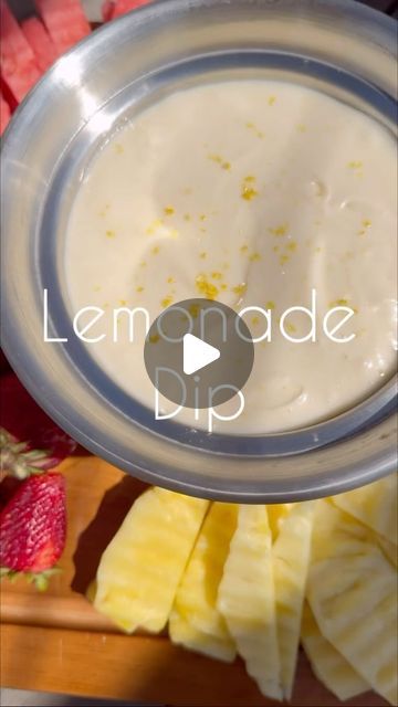 Ashlee Keene | DIY & Design on Instagram: "📌🍋 Anyone else love a good fruit dip? Try this simple lemonade dip at your next gathering! If you’ve ever tried the no bake lemon pie I share, it’s similar to that!
.
.
2 cups powdered sugar 
1/4 cup lemon juice 
1 8oz block of cream cheese, softened 
1 tbsp lemon zest 
.
Combine all ingredients and blend with a hand mixer until smooth. Serve chilled with your favorite fruit!
.
.
#snack #fruit #fruitdip #dip #dips #recipe #easyrecipes #videorecipe #foodbloggers #summerfood #freshfruit #foodreels #food" Lemonade Dip, The Sassy Barn, No Bake Lemon Pie, Jello With Fruit, No Bake Lemon, Fruit Ideas, Florida Garden, Homestead Kitchen, Floral Creations