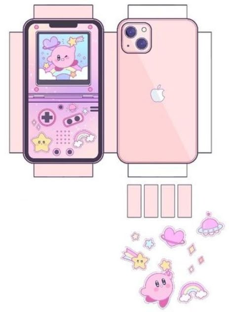 Papercraft Kawaii, Tamagotchi Template, Buku Diy, Kawaii Printables, Free Printable Paper Dolls, Paper Doll Printable Templates, Kraf Kertas, Hello Kitty Printables, Hello Kitty Crafts