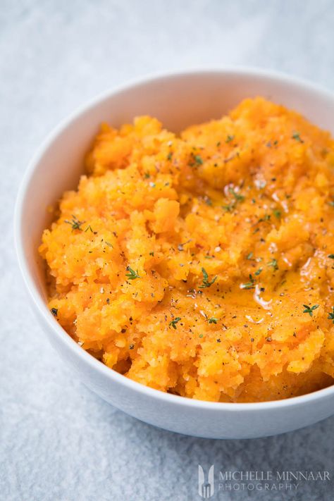 Carrot and Swede Mash Swede Mash, Mash Recipes, Smoked Chicken Breast Recipe, Leftover Turkey Curry, Sweet Potato Gratin, Sweet Potato Fries Baked, Vegetable Side Dish, Mash Recipe, Leftover Chicken Recipes