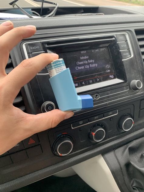 Inhaler Asthma Aesthetic, Asthma Aesthetic, Inhaler Aesthetic, Inhaler Asthma, Bobby Skeetz, Elijah Hewson, Severe Asthma, Asthma Inhaler, Inside The Car