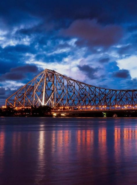 Howrah Bridge #kolkata #kolkatadiaries #howrah #howrahbridge #bengali #westbengaltourism #WestBengal #westbengalphotography #incredibleindia Howrah Bridge Aesthetic, West Bengal Photography, Howrah Bridge Kolkata Photography, Howrah Bridge Kolkata, Shelf Designs For Hall, Hindi Project, Kolkata Photography, Howrah Bridge, Shelf Designs