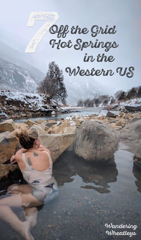 7 Off-the-Grid Hot Springs of the Western US Hot Pools, Appalachian Mountains, Natural Pool, Destination Voyage, Usa Travel Destinations, United States Travel, Sierra Nevada, Off The Grid, Wild Animals