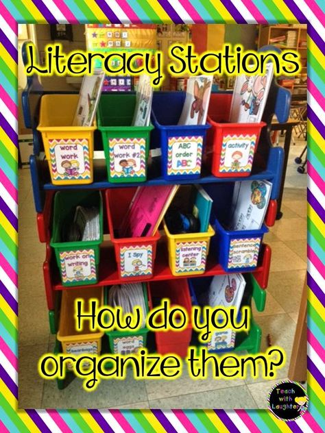 I personallt love to organize things & keep them organized. I feel like this is a great idea to keep your classroom library organized & students will be able to find the type of book they want easily. Library Stations, Literacy Work Stations, Organized Classroom, Stationary Box, Reading Stations, Word Work Centers, Classroom Centers, Work Stations, Classroom Organisation