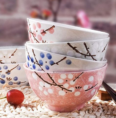 Japanese Rice Bowl, Sushi Bowl, Colored Rice, Japanese Rice, Kitchen Bowls, Snack Bowls, Christmas Snacks, Bowl Designs, Soup Bowls