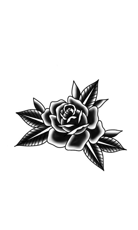 Black Rose Tattoo Coverup, Tattoo On Back Of Neck, Black And White Rose Tattoo, 3d Rose Tattoo, Rose Tattoo Cover Up, Traditional Tattoo Black And White, Dark Roses Tattoo, Rose Tattoo On Back, Black Rose Tattoo