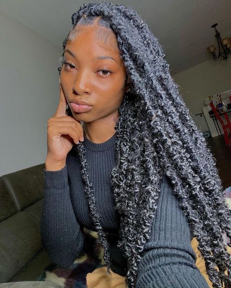 Butterfly Locs Crochet Hair, Butterfly Locs Crochet, Hair Extensions For Black Women, Extensions For Black Women, Soft Locs, Butterfly Locs, Locs Crochet, Over 60 Hairstyles, Faux Locs Hairstyles