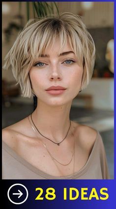 Bangs Styles For Short Hair, Hair Styles Bangs Short, Short Bob Hair With Fringe, Short Hairstyles With Bangs For Women, Short Hair And Short Bangs, Edgy Bob Haircuts With Bangs, Blonde Bob With Side Bangs, Short Bobs With Bangs For Fine Hair, Short Blonde Bobs With Bangs