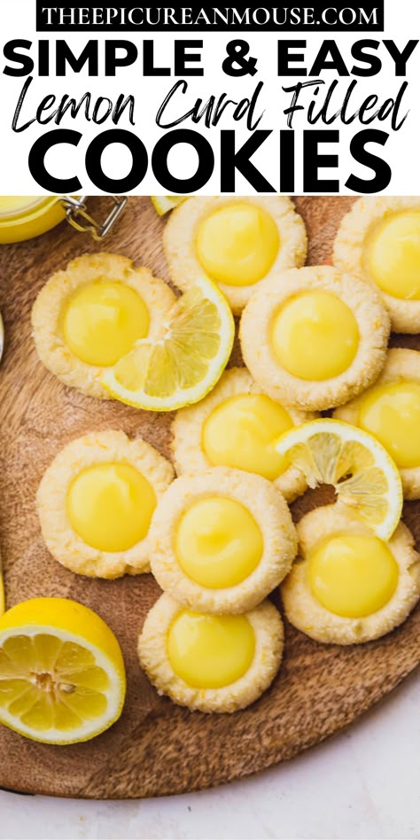 The Loopy Whisk Lemon Curd Cookies, Lemons Curd Desserts, Lemon Cookies With Lemon Curd, Lemon Curd Cookies Shortbread Crust, Lemon Tart Cookies, How To Use Lemon Curd, Recipes To Use Lemon Curd, Epicure Lemon Curd Recipes, Easy Lemon Curd Desserts