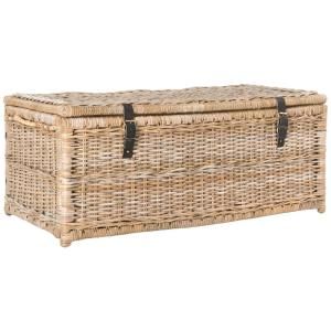 Wicker Storage Trunk, Fall Bathroom, Wicker Trunk, Wicker Storage, Storage Trunks, Storage Trunk, Coffee Table With Storage, Indoor Furniture, Storage Cabinets