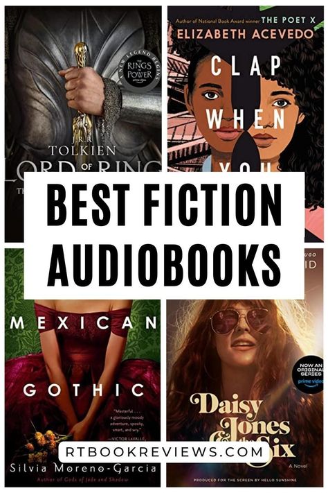 Looking for new audiobooks to listen to? All the best fiction audiobooks can be found right here. Tap to see the best ones and follow us for more audiobook recommendations! #bestaudiobooks #audiobooks #popularfictionaudiobooks Best Audiobooks 2024, Audiobook Recommendations, Popular Podcasts, Best Audiobooks, Audio Drama, National Book Award, Avid Reader, Literary Fiction, Book Reviews