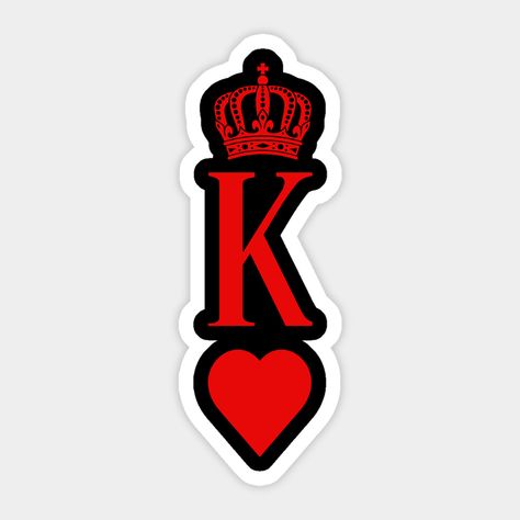 Are you looking for the perfect card player or card lover king of hearts t-shirt? These incredible kings of hearts vintage, king of hearts shirts for men or these king card costume ideas are a card players best choice for a winning hand. -- Choose from our vast selection of stickers to match with your favorite design to make the perfect customized sticker/decal. Perfect to put on water bottles, laptops, hard hats, and car windows. Everything from favorite TV show stickers to funny stickers. For Wording Tattoo, King Of Hearts Tattoo, Full Hand Tattoo, Card Costume, Hearts Vintage, King Card, Heart Font, Red Crown, Heart Clothes